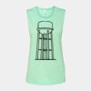 Bella + Canvas - Women's Flowy Scoop Muscle Tank - 8803 Thumbnail