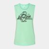 Bella + Canvas - Women's Flowy Scoop Muscle Tank - 8803 Thumbnail