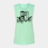 Bella + Canvas - Women's Flowy Scoop Muscle Tank - 8803 Thumbnail