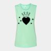 Bella + Canvas - Women's Flowy Scoop Muscle Tank - 8803 Thumbnail