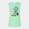 Bella + Canvas - Women's Flowy Scoop Muscle Tank - 8803 Thumbnail