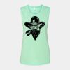 Bella + Canvas - Women's Flowy Scoop Muscle Tank - 8803 Thumbnail