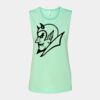 Bella + Canvas - Women's Flowy Scoop Muscle Tank - 8803 Thumbnail