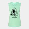 Bella + Canvas - Women's Flowy Scoop Muscle Tank - 8803 Thumbnail