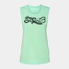 Bella + Canvas - Women's Flowy Scoop Muscle Tank - 8803 Thumbnail