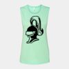 Bella + Canvas - Women's Flowy Scoop Muscle Tank - 8803 Thumbnail