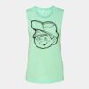 Bella + Canvas - Women's Flowy Scoop Muscle Tank - 8803 Thumbnail