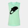 Bella + Canvas - Women's Flowy Scoop Muscle Tank - 8803 Thumbnail