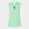 Bella + Canvas - Women's Flowy Scoop Muscle Tank - 8803 Thumbnail