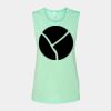 Bella + Canvas - Women's Flowy Scoop Muscle Tank - 8803 Thumbnail
