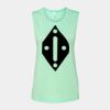 Bella + Canvas - Women's Flowy Scoop Muscle Tank - 8803 Thumbnail