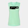Bella + Canvas - Women's Flowy Scoop Muscle Tank - 8803 Thumbnail