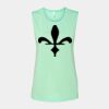Bella + Canvas - Women's Flowy Scoop Muscle Tank - 8803 Thumbnail