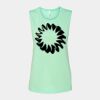 Bella + Canvas - Women's Flowy Scoop Muscle Tank - 8803 Thumbnail