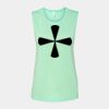 Bella + Canvas - Women's Flowy Scoop Muscle Tank - 8803 Thumbnail