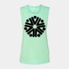 Bella + Canvas - Women's Flowy Scoop Muscle Tank - 8803 Thumbnail