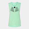 Bella + Canvas - Women's Flowy Scoop Muscle Tank - 8803 Thumbnail