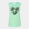 Bella + Canvas - Women's Flowy Scoop Muscle Tank - 8803 Thumbnail