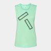 Bella + Canvas - Women's Flowy Scoop Muscle Tank - 8803 Thumbnail