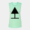 Bella + Canvas - Women's Flowy Scoop Muscle Tank - 8803 Thumbnail