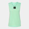 Bella + Canvas - Women's Flowy Scoop Muscle Tank - 8803 Thumbnail