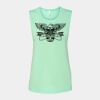 Bella + Canvas - Women's Flowy Scoop Muscle Tank - 8803 Thumbnail