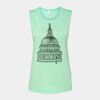 Bella + Canvas - Women's Flowy Scoop Muscle Tank - 8803 Thumbnail