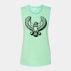 Bella + Canvas - Women's Flowy Scoop Muscle Tank - 8803 Thumbnail