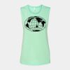 Bella + Canvas - Women's Flowy Scoop Muscle Tank - 8803 Thumbnail