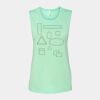 Bella + Canvas - Women's Flowy Scoop Muscle Tank - 8803 Thumbnail