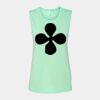 Bella + Canvas - Women's Flowy Scoop Muscle Tank - 8803 Thumbnail
