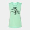 Bella + Canvas - Women's Flowy Scoop Muscle Tank - 8803 Thumbnail