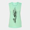 Bella + Canvas - Women's Flowy Scoop Muscle Tank - 8803 Thumbnail