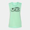 Bella + Canvas - Women's Flowy Scoop Muscle Tank - 8803 Thumbnail