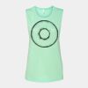 Bella + Canvas - Women's Flowy Scoop Muscle Tank - 8803 Thumbnail