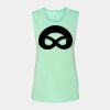 Bella + Canvas - Women's Flowy Scoop Muscle Tank - 8803 Thumbnail