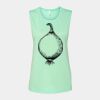 Bella + Canvas - Women's Flowy Scoop Muscle Tank - 8803 Thumbnail