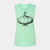 Bella + Canvas - Women's Flowy Scoop Muscle Tank - 8803 Thumbnail