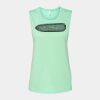 Bella + Canvas - Women's Flowy Scoop Muscle Tank - 8803 Thumbnail
