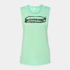 Bella + Canvas - Women's Flowy Scoop Muscle Tank - 8803 Thumbnail
