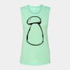 Bella + Canvas - Women's Flowy Scoop Muscle Tank - 8803 Thumbnail