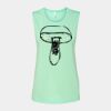 Bella + Canvas - Women's Flowy Scoop Muscle Tank - 8803 Thumbnail