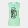 Bella + Canvas - Women's Flowy Scoop Muscle Tank - 8803 Thumbnail