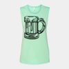 Bella + Canvas - Women's Flowy Scoop Muscle Tank - 8803 Thumbnail