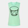 Bella + Canvas - Women's Flowy Scoop Muscle Tank - 8803 Thumbnail