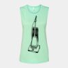 Bella + Canvas - Women's Flowy Scoop Muscle Tank - 8803 Thumbnail