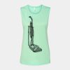 Bella + Canvas - Women's Flowy Scoop Muscle Tank - 8803 Thumbnail