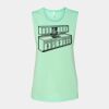 Bella + Canvas - Women's Flowy Scoop Muscle Tank - 8803 Thumbnail