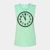 Bella + Canvas - Women's Flowy Scoop Muscle Tank - 8803 Thumbnail