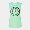 Bella + Canvas - Women's Flowy Scoop Muscle Tank - 8803 Thumbnail